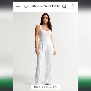 Abercrombie linen pants